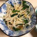 グアニル's cooksnap of when they made 簡単！もやしとニラのキムチ和え.