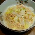 石村家の嫁's cooksnap of when they made レンチン★白菜とツナの中華和え.