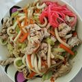 まーさんれなさん's cooksnap of when they made 簡単，お腹満足！焼きうどん.