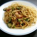 コーデリア·グレイ's cooksnap of when they made 和風カレー味✿ほうれん草と豚肉スパゲティ.