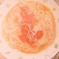 クックUG98SR☆'s cooksnap of when they made トマト 温そーめん.
