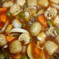ひなた39's cooksnap of when they made 揚げずに簡単！豚こま肉で本格酢豚.