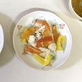 にきてぃー's cooksnap of when they made 焼きパプリカとささみの塩レモンマリネ.