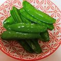10りい's cooksnap of when they made 簡単！！美味しい絹さやナムル.
