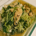merionight's cooksnap of when they made あっさり◎水菜と油揚げの京風炊いたん◎.
