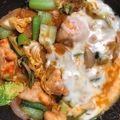 Hungry_'s cooksnap of when they made フライパンで簡単チーズタッカルビ.