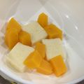 ちょこ05's cooksnap of when they made 離乳食中期〜☆高野豆腐とかぼちゃの煮物.