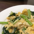 HIROKOばぁば's cooksnap of when they made 簡単、時短！小松菜と卵のマヨポン炒め.