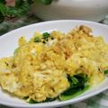 ゴースカ's cooksnap of when they made ほうれん草のバター炒め・チー玉子のせ♪.