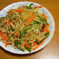 55才のおじさん's cooksnap of when they made ダシダでしっかり味☆野菜春雨炒め.