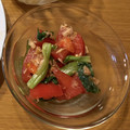 ぷきゅ丸's cooksnap of when they made 簡単！小松菜とツナとトマトの和風サラダ.