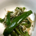 you宥's cooksnap of when they made ピーマンとエリンギの塩昆布炒め.