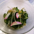 しり刑事's cooksnap of when they made 簡単副菜♪もやしときゅうりのお浸し.