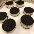 野原の☆'s cooksnap of when they made NYチーズケーキ風☆オレオサンド☆アイス.