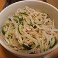 うぅこちゃん's cooksnap of when they made ＊もやしときゅうりのツナ和え＊.