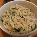 うぅこちゃん's cooksnap of when they made ＊もやしときゅうりのツナ和え＊.