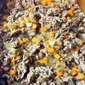 モモの旅's cooksnap of when they made 合挽き肉で作るそぼろごはん.