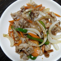 クックH86AFM☆'s cooksnap of when they made 豚こまのスタミナ炒め.