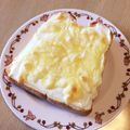 take♪aki♪'s cooksnap of when they made ヨーグルトとチーズのトースト.