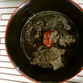 melmarilyn's cooksnap of when they made 簡単＊焼き海苔と梅干しの即席すまし汁.