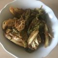 Yokchina's cooksnap of when they made 切れてるキムチ.