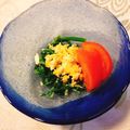 yesmama's cooksnap of when they made ☆ほうれん草のミモザ風サラダ☆.