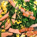 ☆ドキンちゃん☆”'s cooksnap of when they made 和風？！ほうれん草と卵の炒め物☆.