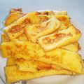 うさよ☆'s cooksnap of when they made パンの耳でフレンチトースト☆.
