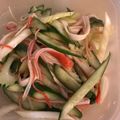 やんしゅ's cooksnap of when they made セロリときゅうりとカニかまのサラダ.