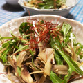 chocoraママ's cooksnap of when they made 超簡単！「ごぼうときのこのナムル」.