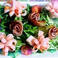 fallout76's cooksnap of when they made 簡単ベジート･生ハムの花✿②.