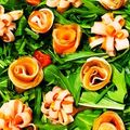 yamashio☆'s cooksnap of when they made 簡単ベジート･生ハムの花✿②.