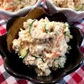 中村ベーカリー's cooksnap of when they made ★ロカボ★ポテトサラダ風おからサラダ.