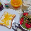 うたかた。's cooksnap of when they made サワークリーム&ゆずジャムのトースト.