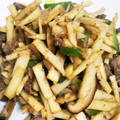 ももちゃんパンダ's cooksnap of when they made 焼肉のたれで たけのこと牛肉の炒め焼き.