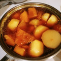 おずちゃん's cooksnap of when they made 里芋とかぼちゃ☆そぼろあん.