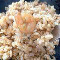 しずキティ's cooksnap of when they made マヨパワー★卵なしで簡単パラパラ海老炒飯.