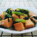 クック27BKNZ☆'s cooksnap of when they made 厚揚げと小松菜の甘辛炒め.