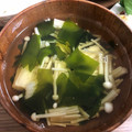 MEGU☆M's cooksnap of when they made えのきとわかめのすまし汁♪.