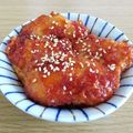 creeeampan's cooksnap of when they made 激ウマ！ヤンニョムチキン.