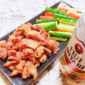 ゆにこーん☆'s cooksnap of when they made 鶏の皮から揚げ.
