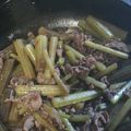 やすこっこでござる's cooksnap of when they made フキと牛肉の甘辛炒め煮♪.