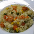 ぐるパパ's cooksnap of when they made 炊飯器でエビピラフ♡簡単.