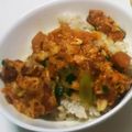 ユッキー1119's cooksnap of when they made キム玉丼⇒『焼き鳥の缶詰』でキムチ親子丼.