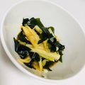 favirago's cooksnap of when they made 簡単☆分葱タケノコ酢味噌和え.