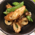 ◇ayumama◇'s cooksnap of when they made スナップえんどうとちくわの白だし炒め.