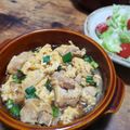 AKI∵'s cooksnap of when they made 鶏とおネギの玉子とじ♪.