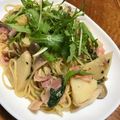 sunnnnny's cooksnap of when they made 菜の花とたけのこのパスタ.