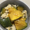 ☆Qro☆'s cooksnap of when they made かぼちゃとひき肉の煮物【作り置き】.