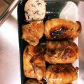 ♪sun♪sun♪'s cooksnap of when they made 簡単！絶品2色肉巻きおにぎり♪.